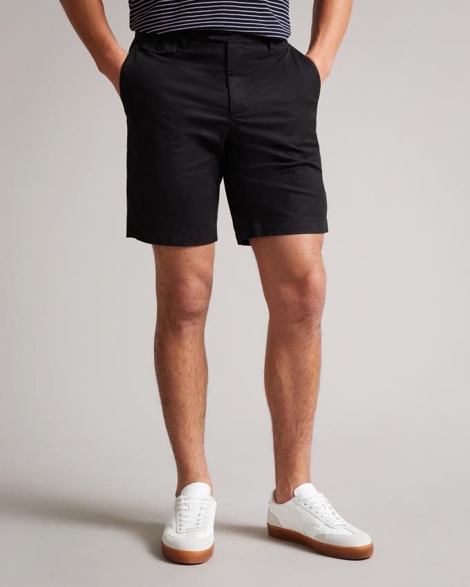 Short Ted Baker Chino Noir Homme | BLD-88859818